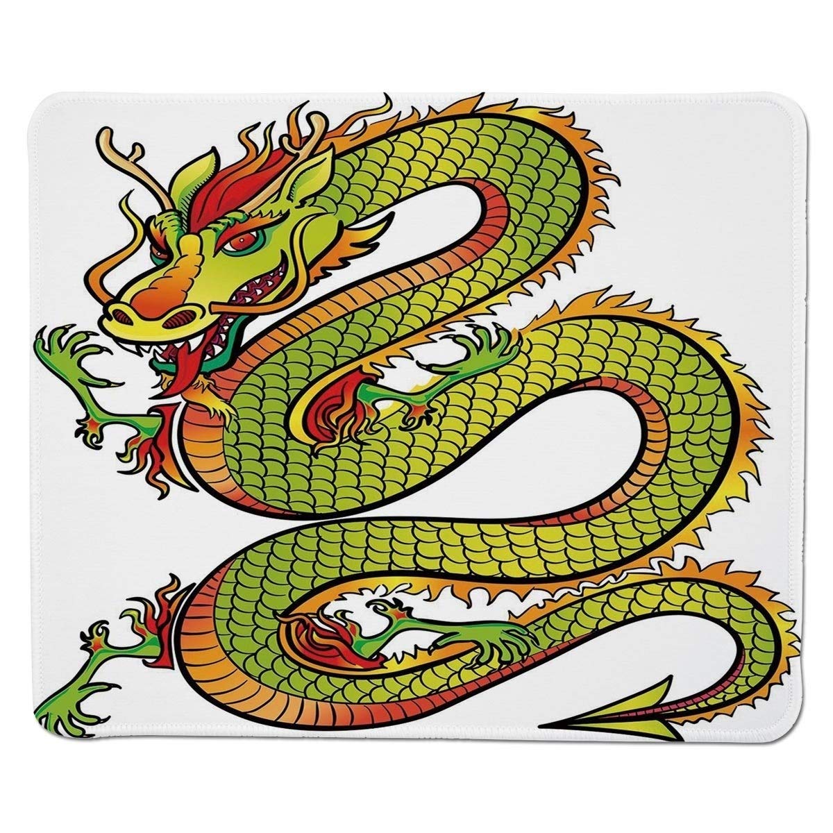 Amazon | Yantengゲーミングマウスパッドドラゴン、活気に満ちたトーン